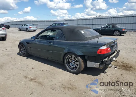 2004 BMW M3 from USA, damaged, VIN WBSBR93454PK04994